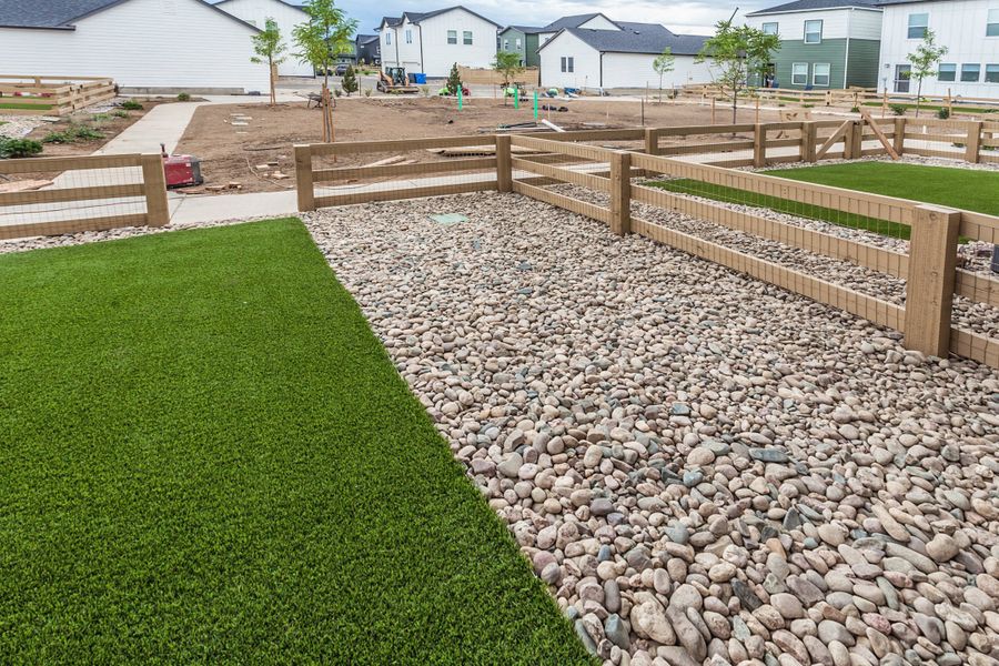 Exterior details and patio area of a home in Bloom, Fort Collins (Image 4).