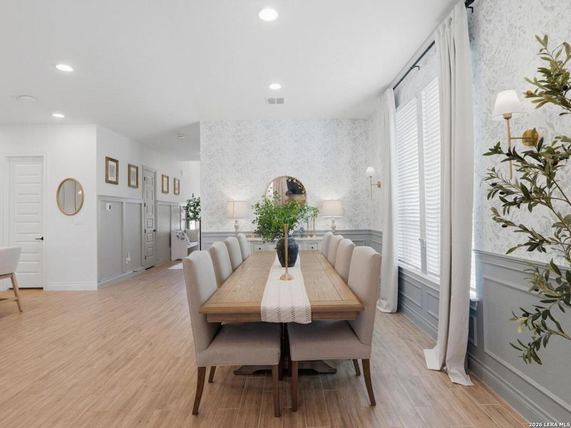Furnished interior view inside a new home in Corley Farms, Boerne (Image 39).