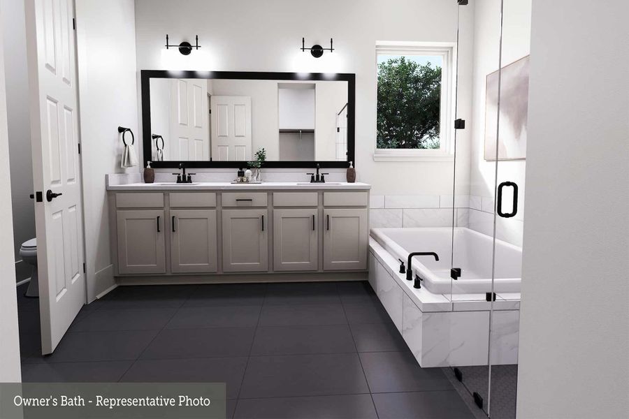 Owner's Bath - Representative Photo