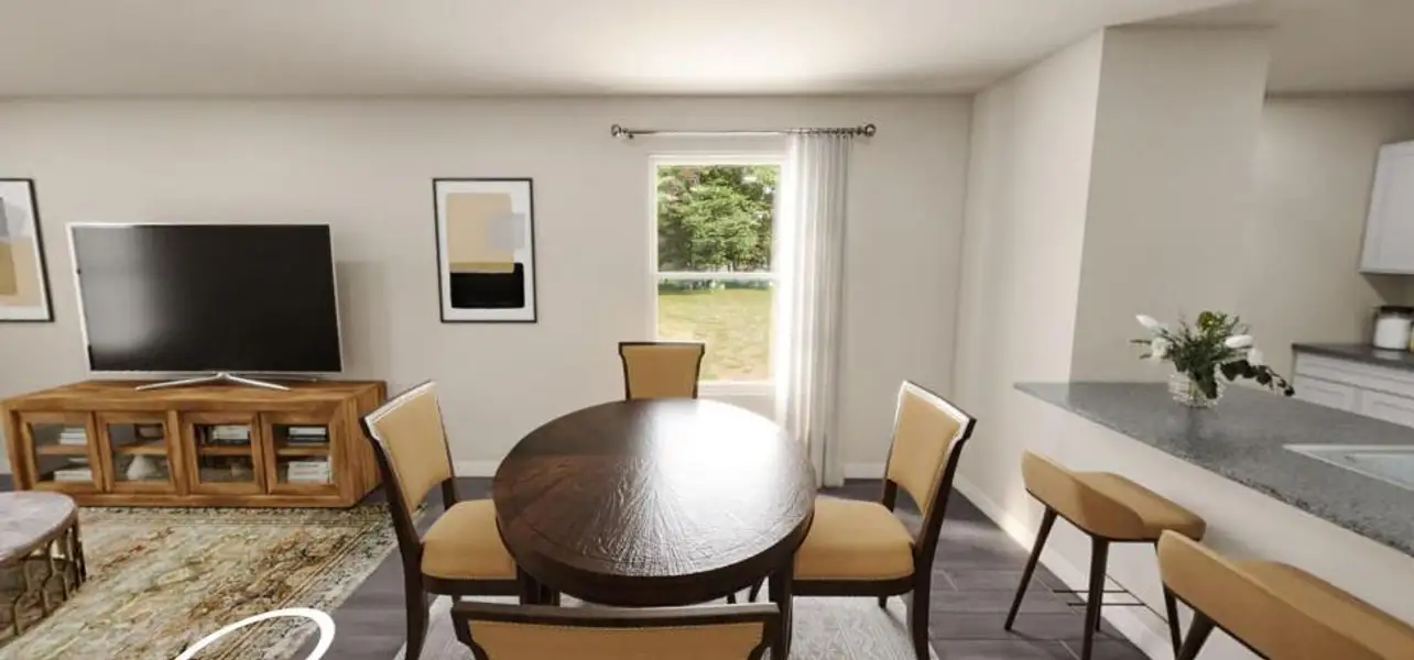 Furnished interior view inside a new home in Redland Estates, Lufkin (Image 5).