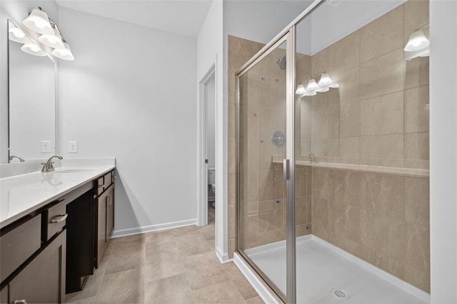 Furnished interior view inside a new home in Jameson Towns, Villa Rica (Image 4).