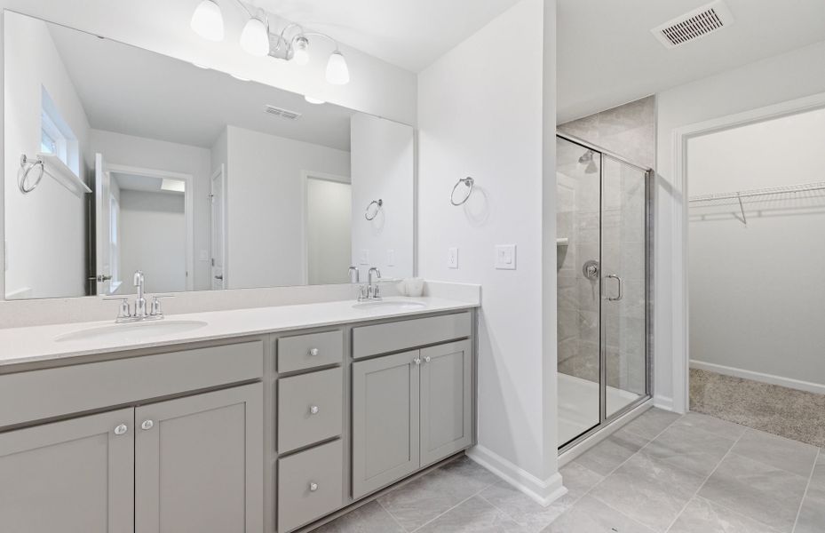 Furnished interior view inside a new home in McConnell Ridge, McLeansville (Image 5). Furnished interior view inside a new home in McConnell Ridge, McLeansville (Image 5).