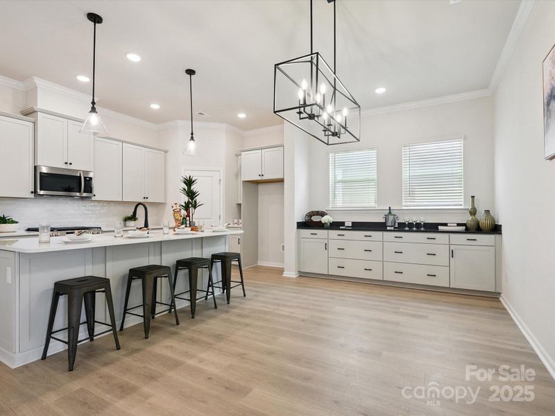 Furnished interior view inside a new home in Encore at Streamside - Classic Series, Waxhaw (Image 7).