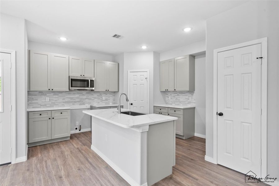 Furnished interior view inside a new home in , Houston (Image 10). Furnished interior view inside a new home in , Houston (Image 10).