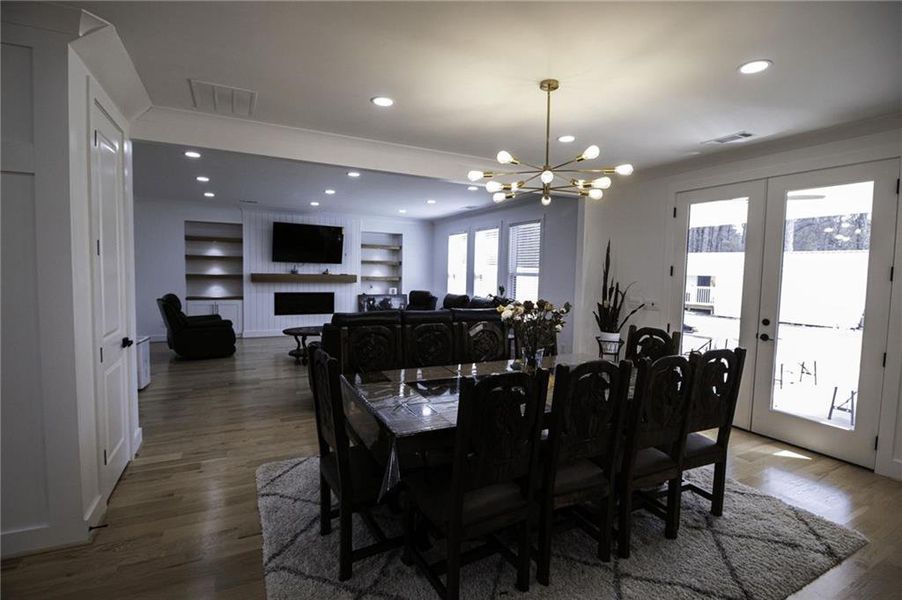 Furnished interior view inside a new home in , Loganville (Image 31).