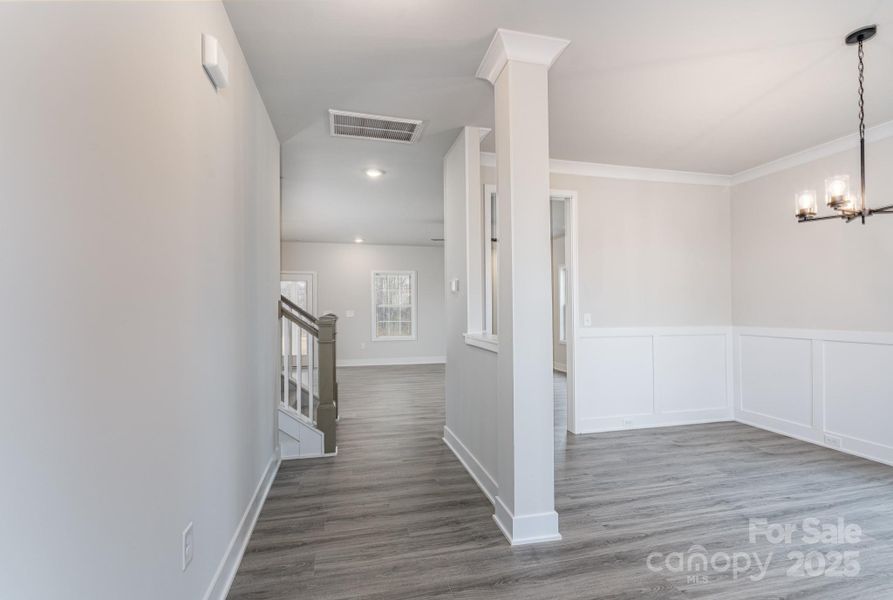 Spacious, unfurnished interior of a new home in Kerns Ridge, Salisbury (Image 13). Spacious, unfurnished interior of a new home in Kerns Ridge, Salisbury (Image 13).