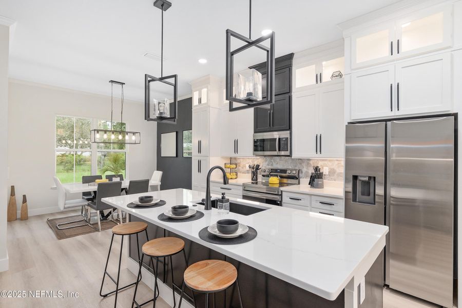 Furnished interior view inside a new home in , Gainesville (Image 57).