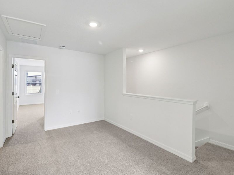 Spacious, unfurnished interior of a new home in Cagan Crossings West, Clermont (Image 8).