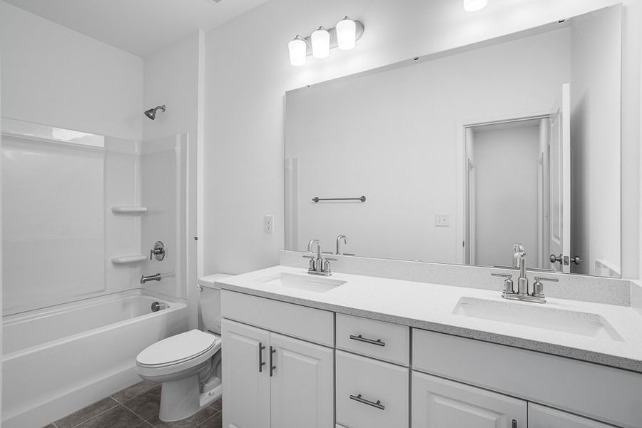 Furnished interior view inside a new home in The Coves on Lake Wylie, Charlotte (Image 21).