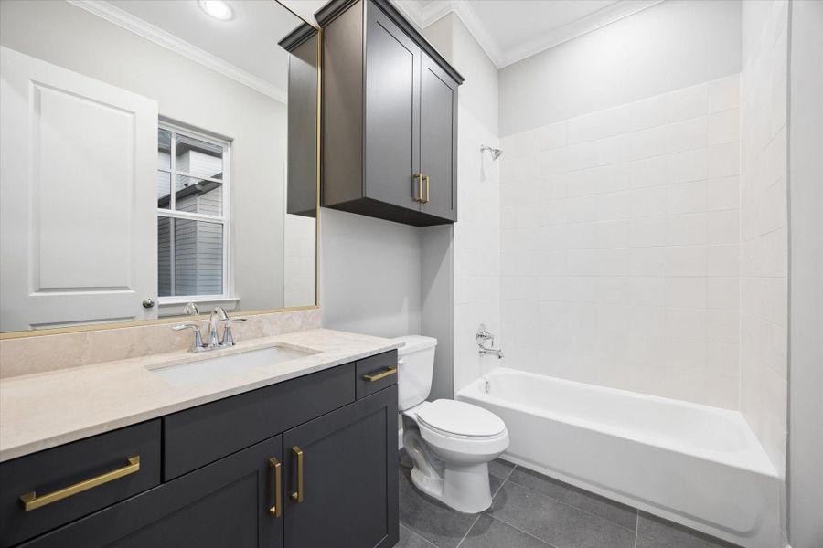 Furnished interior view inside a new home in , Houston (Image 15).