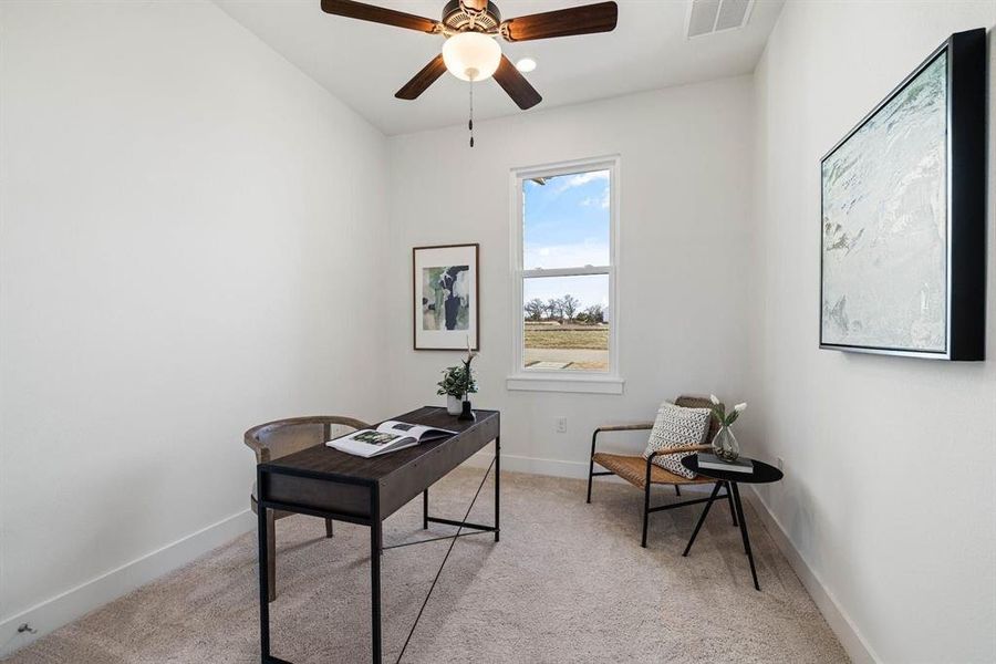 Furnished interior view inside a new home in , Georgetown (Image 13).