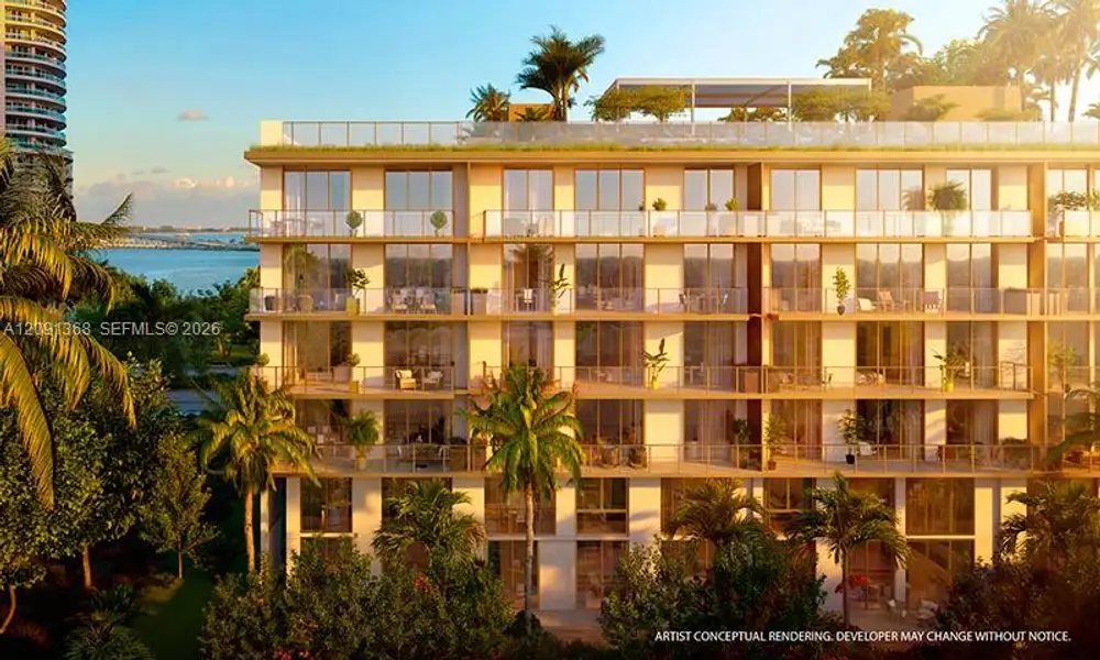 Condo located in Miami, FL showcasing its design and architecture (Image 3).