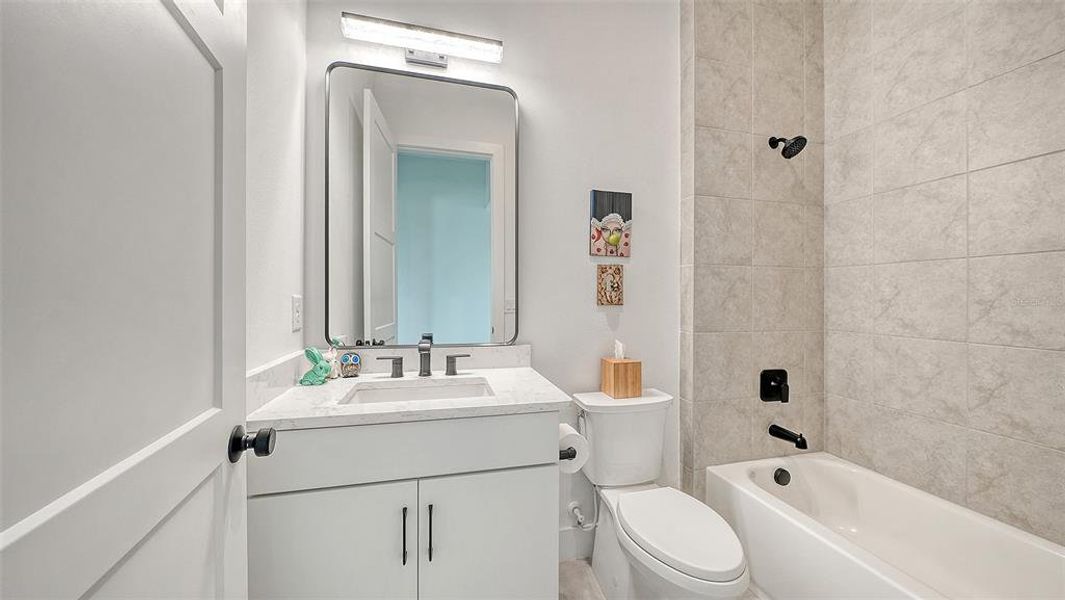Furnished interior view inside a new home in , Sarasota (Image 18).