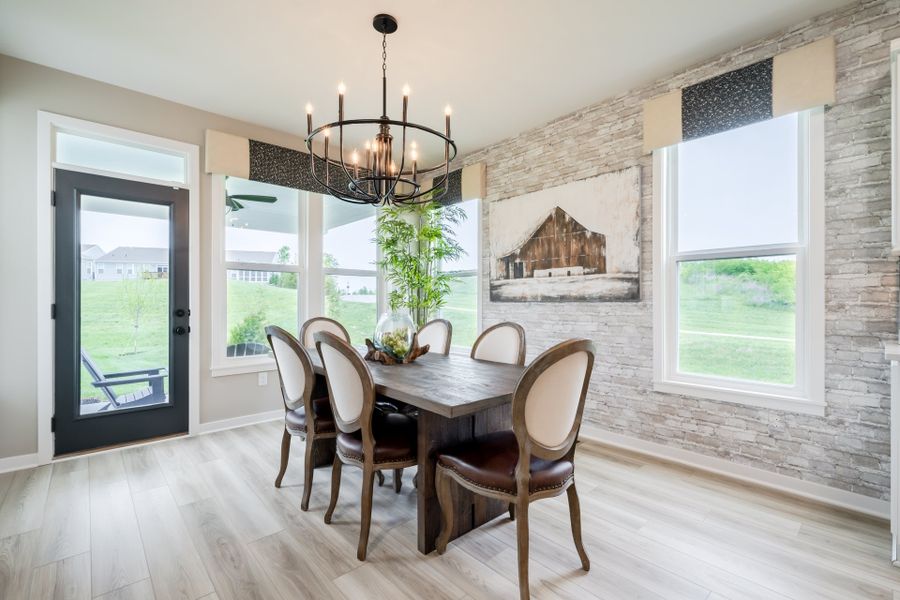 Representative furnished interior of a home built from the Calvin by Fischer Homes in Twin Lakes, Hoschton (Image 39). Representative furnished interior of a home built from the Calvin by Fischer Homes in Twin Lakes, Hoschton (Image 39).