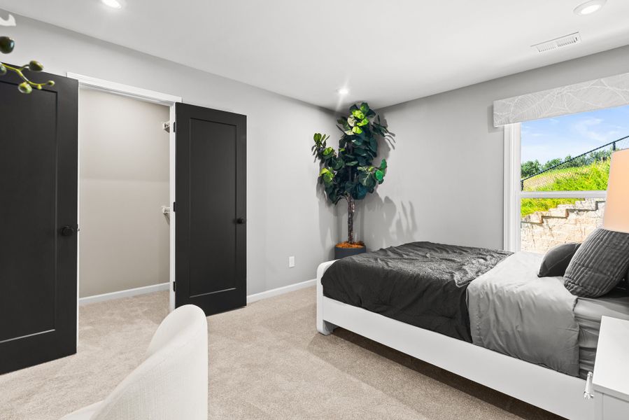 Furnished interior view inside a new home in Villas at Gold Creek, Dawsonville (Image 16).