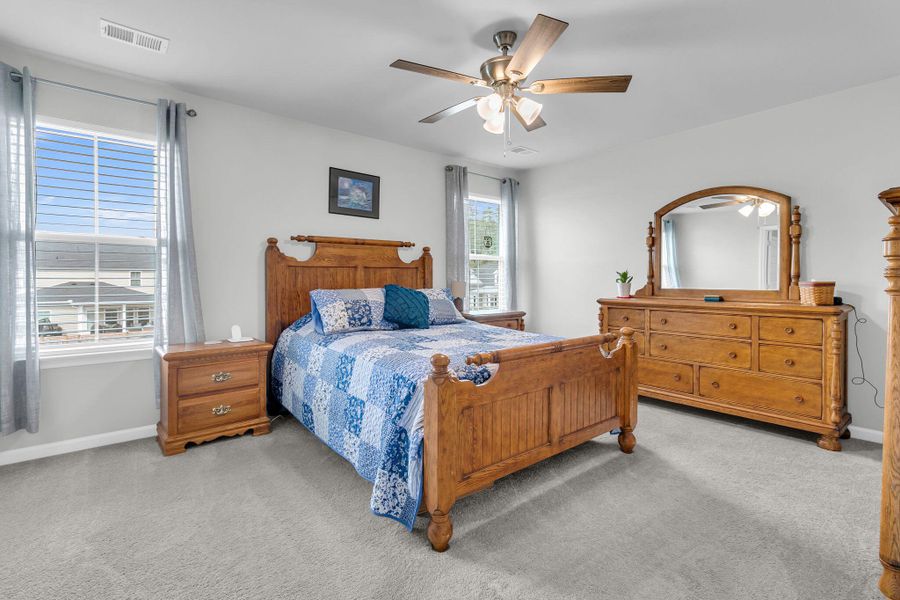 Furnished interior view inside a new home in Sweetgrass at Summers Corner, Summerville (Image 27).