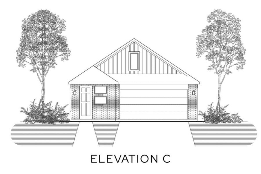 Representative rendering of the exterior for the The Hillis by Lillian Custom Homes (Image 7). Representative rendering of the exterior for the The Hillis by Lillian Custom Homes (Image 7).