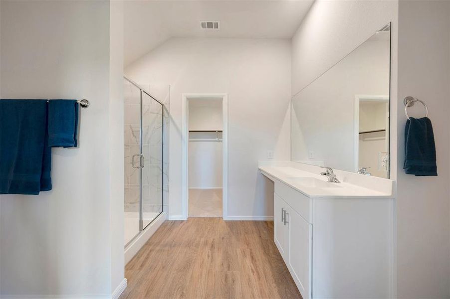 Furnished interior view inside a new home in Tarrytown, Crowley (Image 9).
