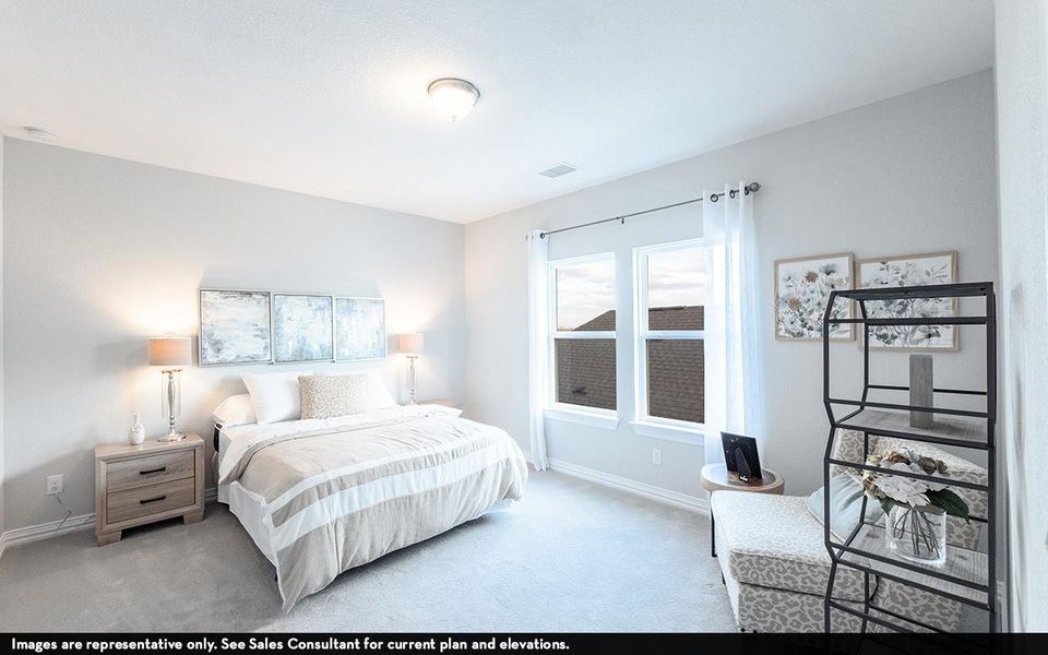 Furnished interior view inside a new home in Suncreek Estates, Rosharon (Image 16).