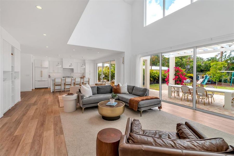 Furnished interior view inside a new home in , Sarasota (Image 27).