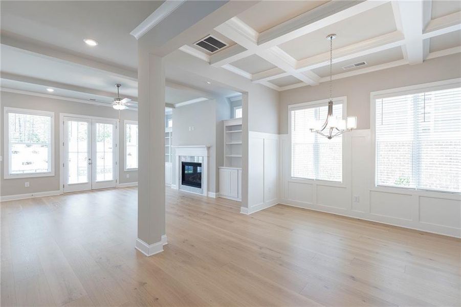 Spacious, unfurnished interior of a new home in Livingstone Park, Kennesaw (Image 17).