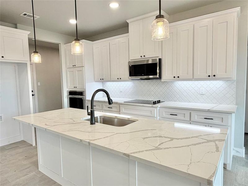 Furnished interior view inside a new home in , Weatherford (Image 13).