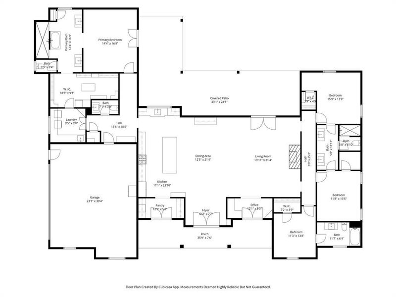 2D floor plan layout of this home in , Terrell, TX (Image 4). 2D floor plan layout of this home in , Terrell, TX (Image 4).