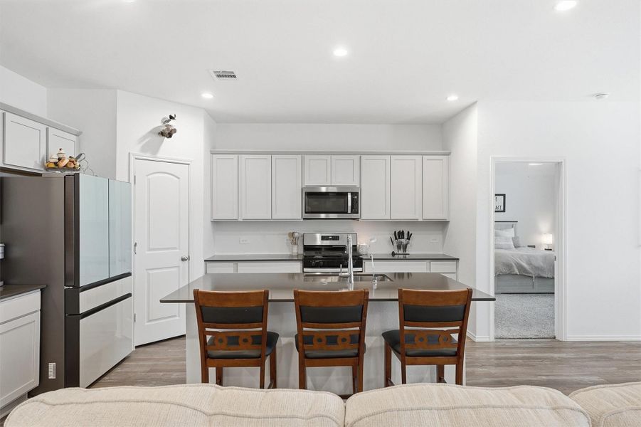 Furnished interior view inside a new home in River Ranch Meadows, Dayton (Image 12). Furnished interior view inside a new home in River Ranch Meadows, Dayton (Image 12).