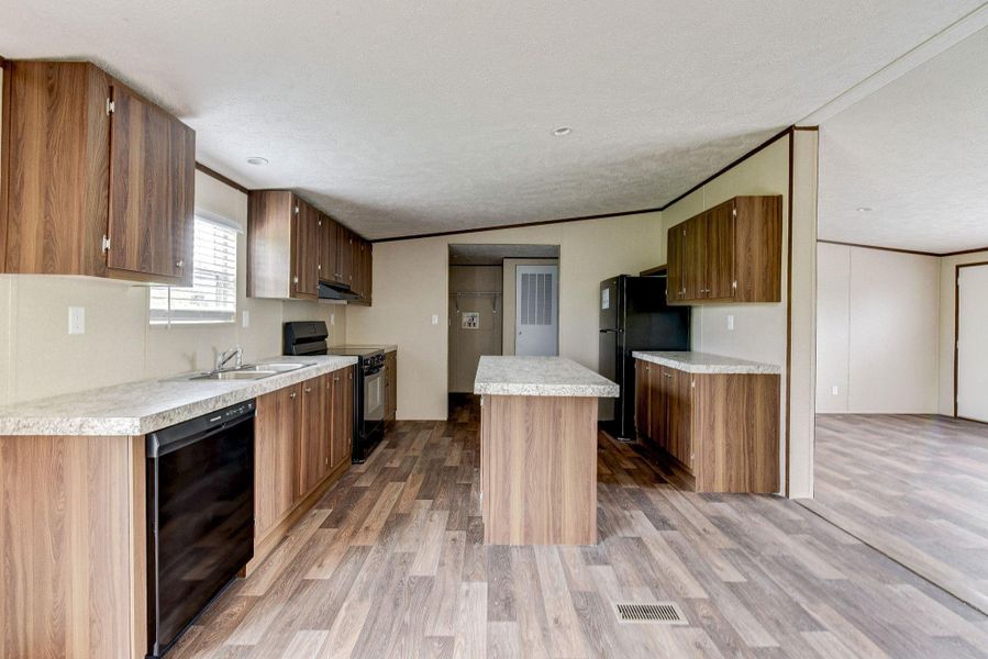 Furnished interior view inside a new home in , Santa Fe (Image 6).