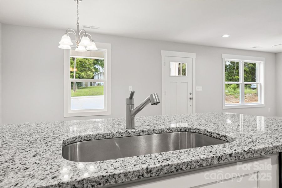 Large single bowl sink