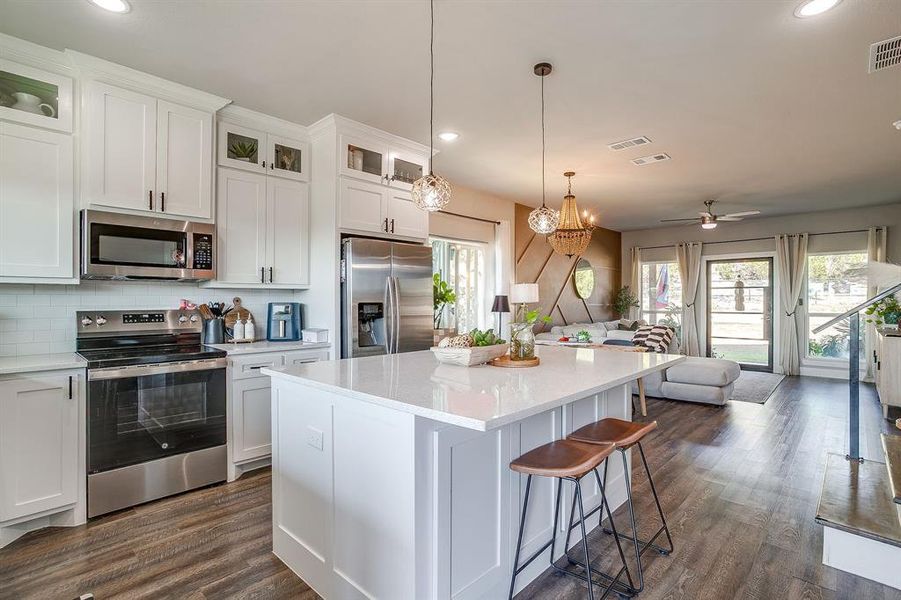 Furnished interior view inside a new home in , Rio Vista (Image 11). Furnished interior view inside a new home in , Rio Vista (Image 11).