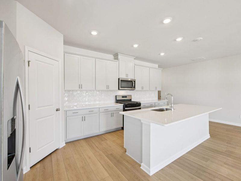 Furnished interior view inside a new home in Preserve at Mountain Creek, Pendergrass (Image 6).