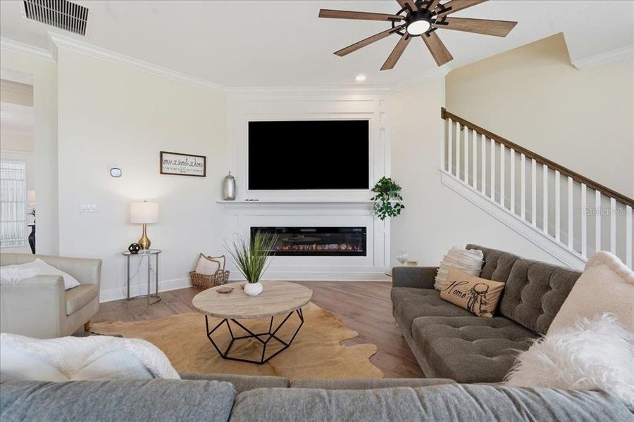 Furnished interior view inside a new home in , San Antonio (Image 13).