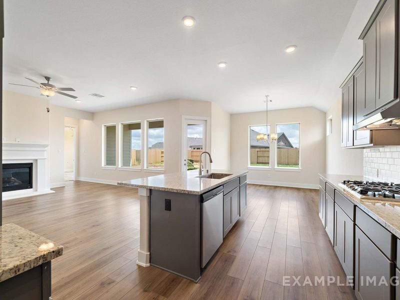 Representative furnished interior of a home built from the The Diana A by Davidson Homes LLC in Lago Mar, Texas City (Image 15).
