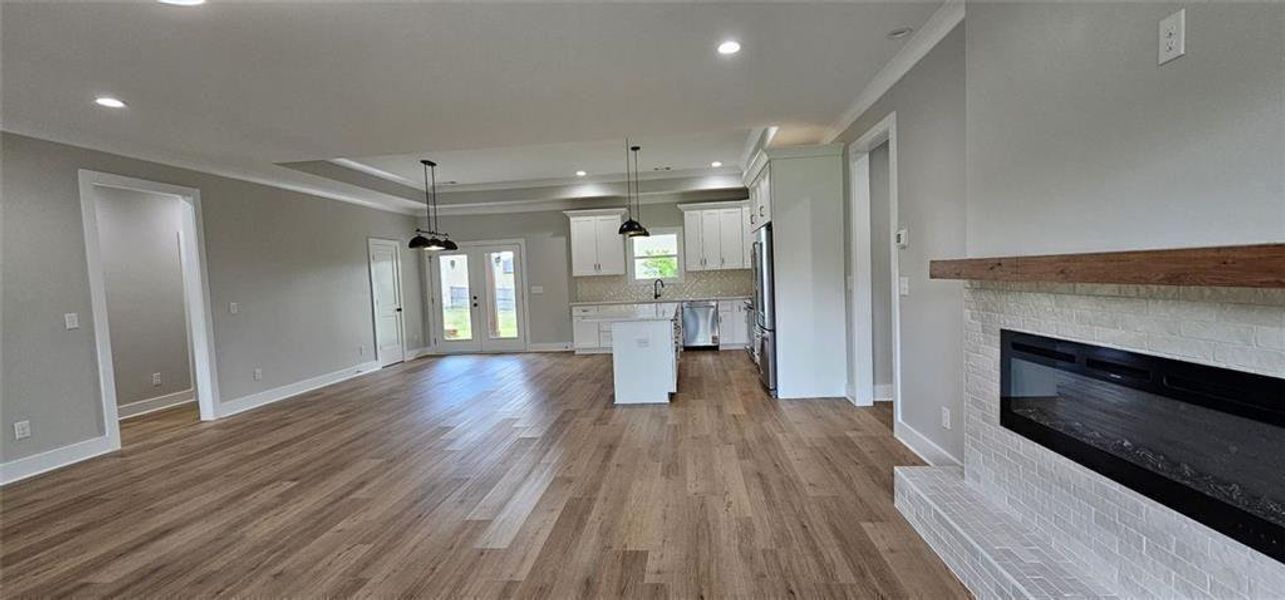 Spacious, unfurnished interior of a new home in , Loganville (Image 35). Spacious, unfurnished interior of a new home in , Loganville (Image 35).