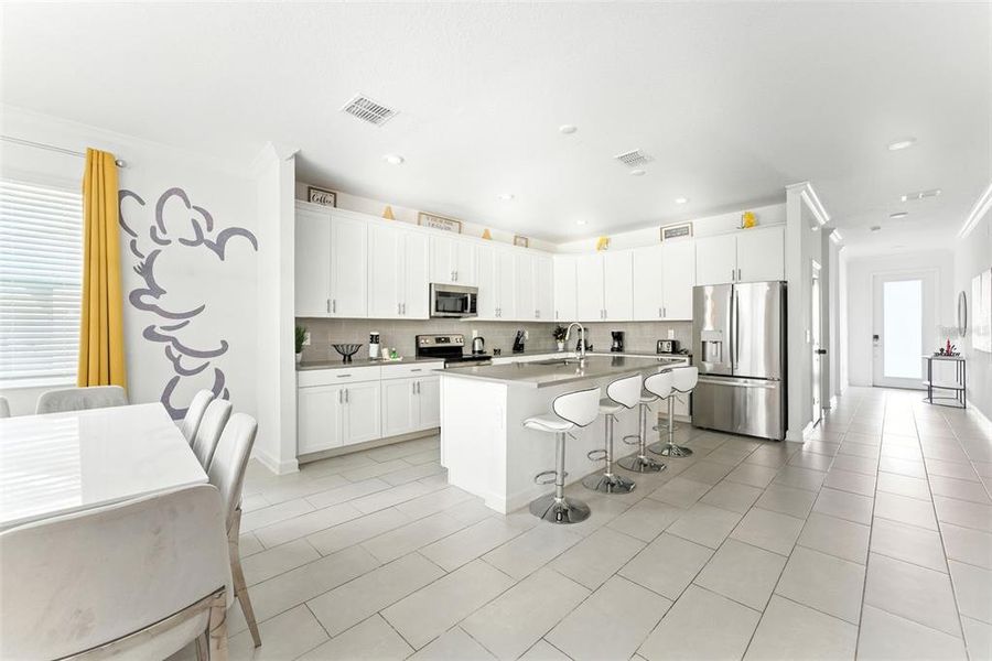 Furnished interior view inside a new home in , Davenport (Image 14).