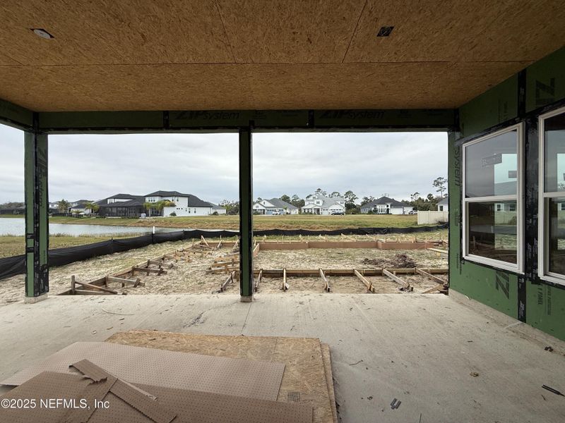 In-progress construction of a new home in Madeira, St. Augustine, FL (Image 27).