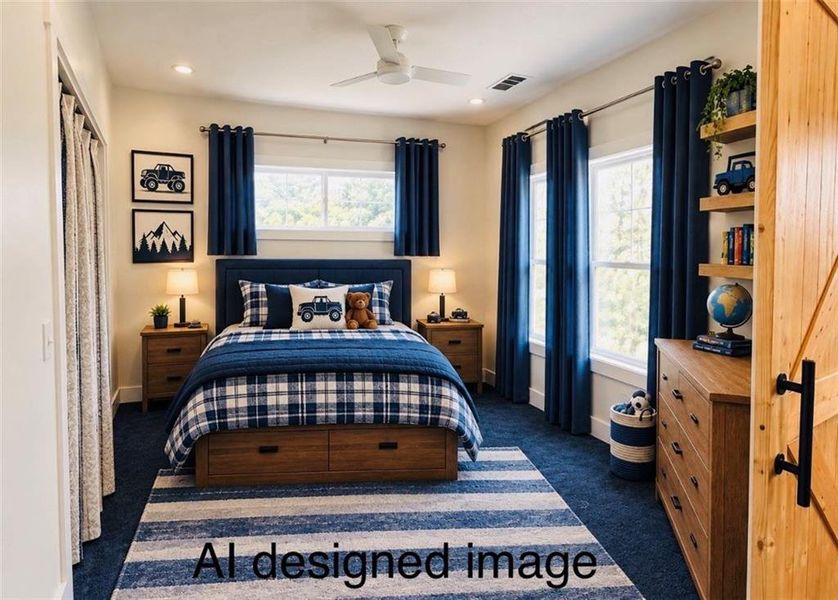 Furnished interior view inside a new home in , Demorest (Image 11).