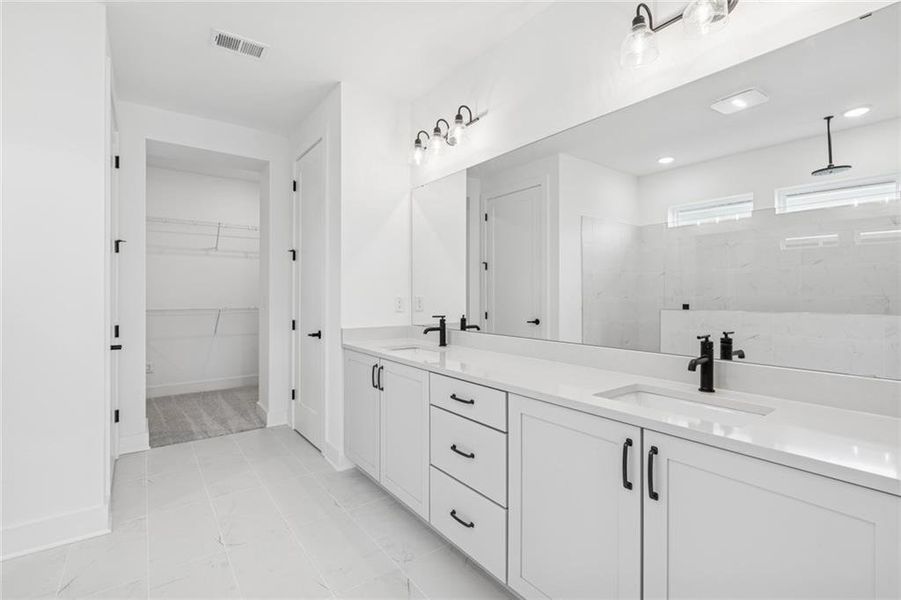 Furnished interior view inside a new home in Crescent Pointe at Great Sky, Canton (Image 2). Furnished interior view inside a new home in Crescent Pointe at Great Sky, Canton (Image 2).