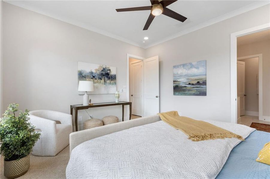 Furnished interior view inside a new home in , Athens (Image 6).