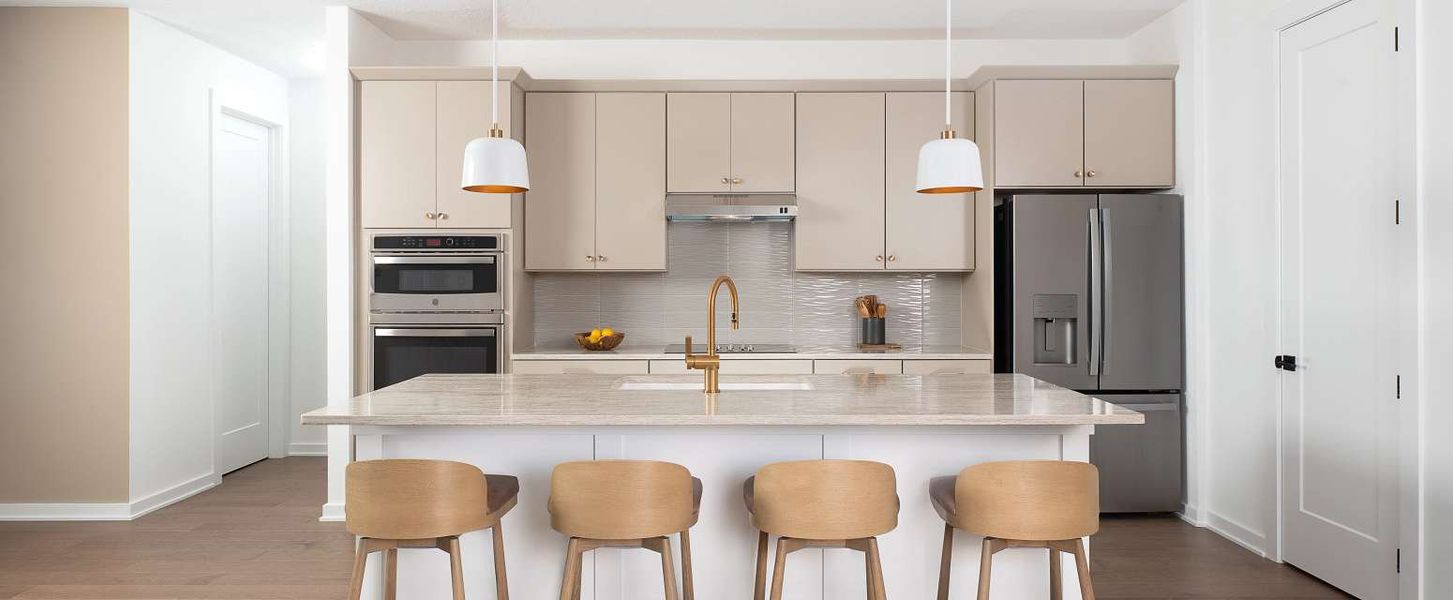 Representative furnished interior of a home built from the t by Ashton Woods in Lake Cawood Traditional, Windermere (Image 5).