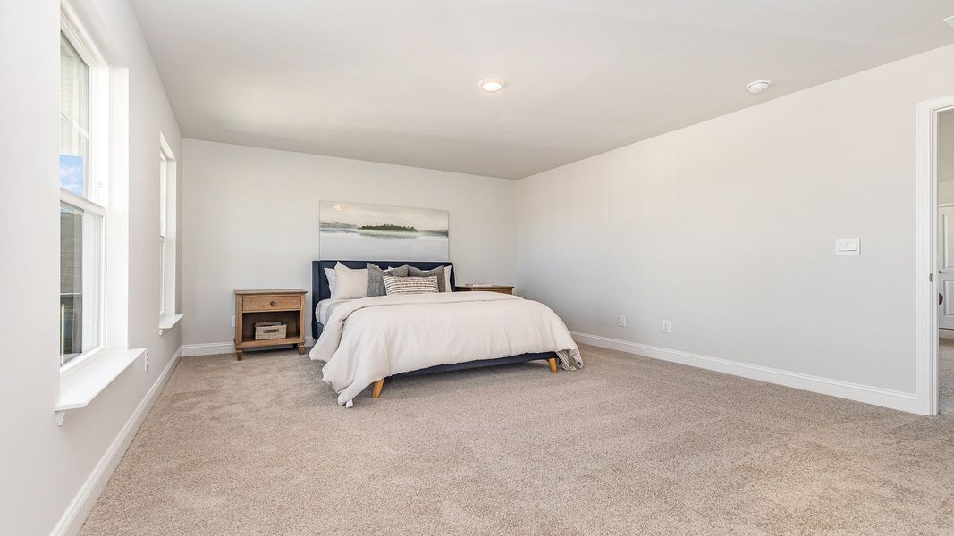Furnished interior view inside a new home in Auberon Woods, Conway (Image 19).
