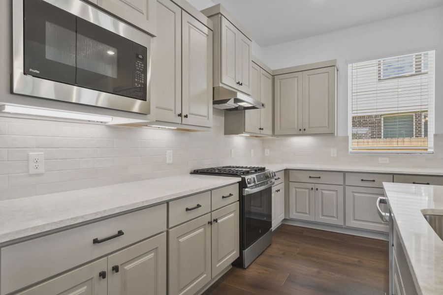 Furnished interior view inside a new home in Artavia, Conroe (Image 4).