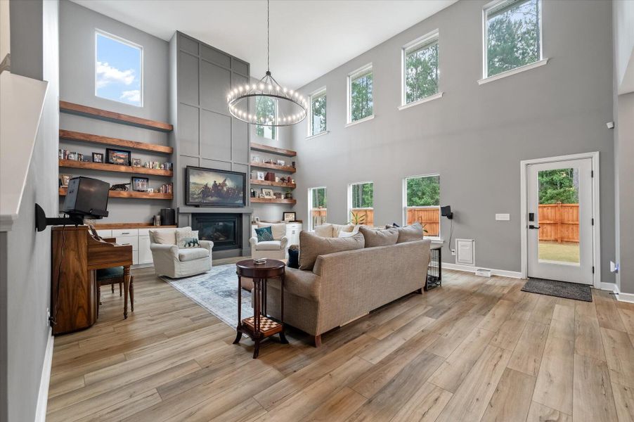 Furnished interior view inside a new home in Watson Hill, Summerville (Image 13).