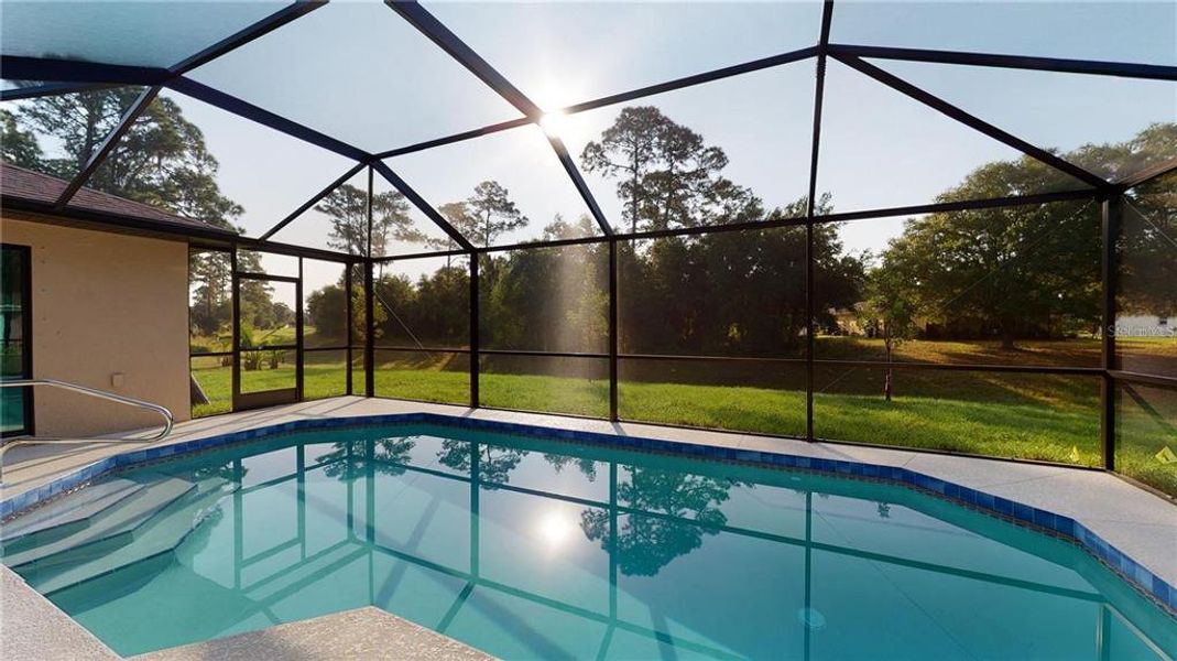 Exterior details and patio area of a home in , North Port (Image 32).
