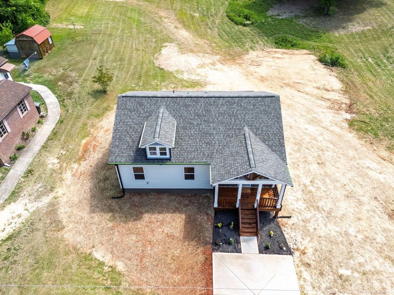 Exterior details and patio area of a home in , Cherryville (Image 29).
