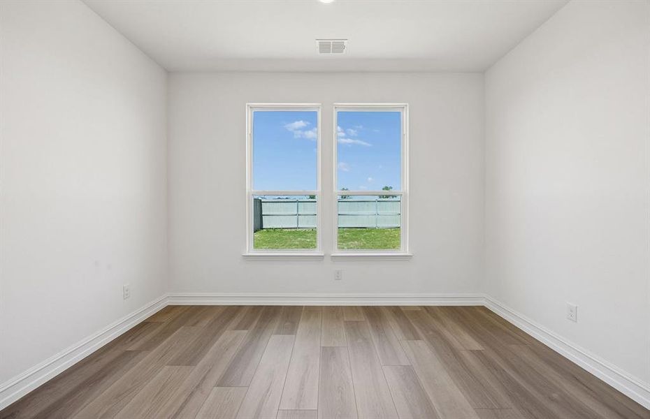 Cafe room with large windows