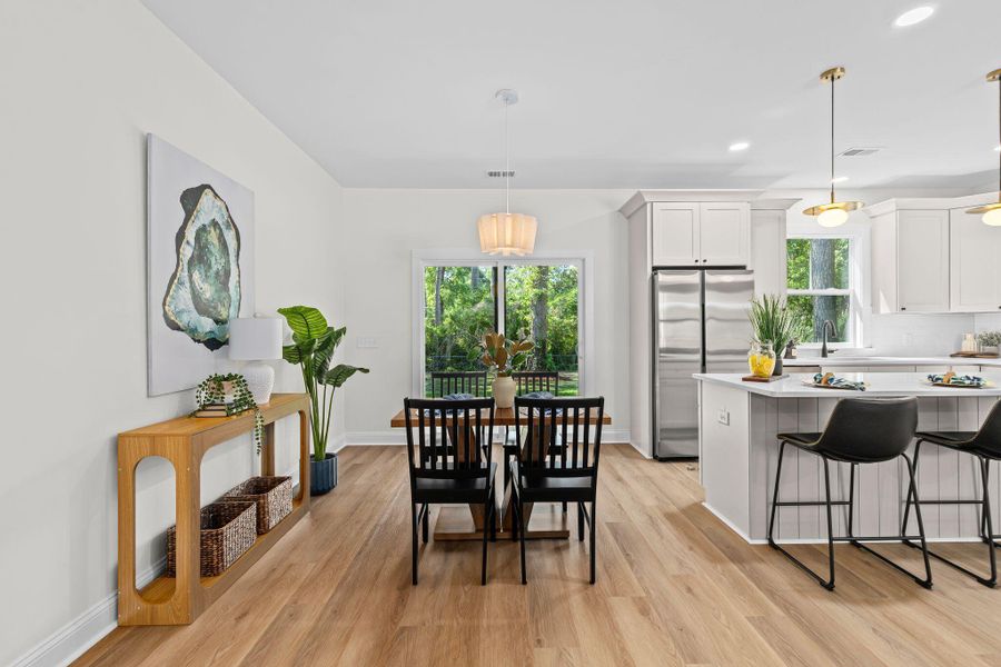 Furnished interior view inside a new home in , Summerville (Image 17).