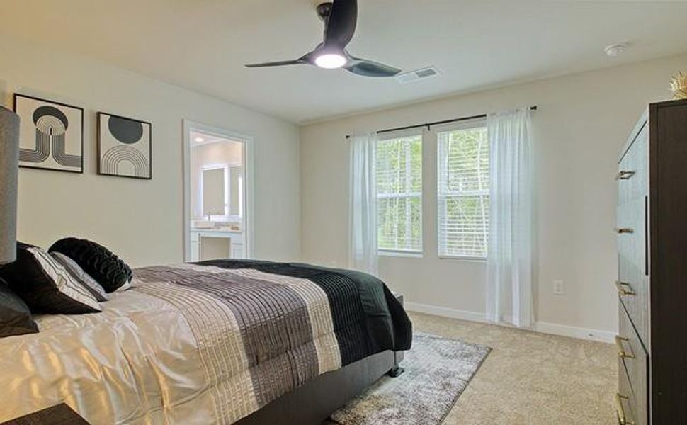 Furnished interior view inside a new home in Jones Crossing, Hogansville (Image 35).