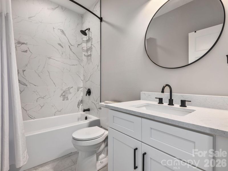 Furnished interior view inside a new home in , Hendersonville (Image 20).